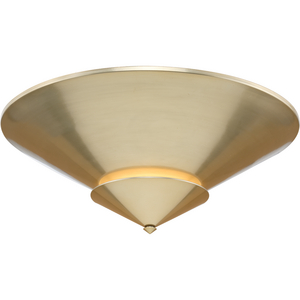 Pinellas Collection 25 in. Four-Light Soft Gold Contemporary Flush Mount
