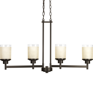 Alexa Collection Four-Light Linear Chandelier