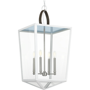 POINT DUME® byJeffrey Alan Marks for Progress Lighting Shearwater Collection White Large Pendant