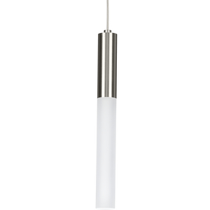 Kylo LED Collection One-Light Brushed Nickel Modern Style Hanging Pendant Light