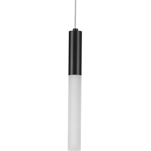 Kylo LED Collection One-Light Matte Black Modern Style Hanging Pendant Light