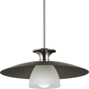 Trimble Collection One-Light Brushed Nickel Pendant
