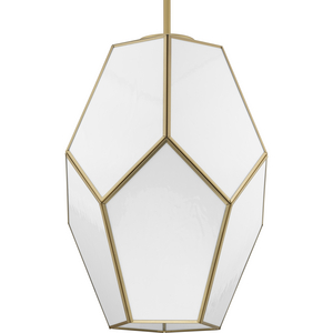 Latham Collection One-Light Vintage Brass Contemporary Pendant