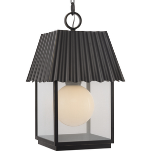 POINT DUME® by Jeffrey Alan Marks for Progress Lighting Hook Pond Oil Rubbed Bronze Outdoor Hanging Lantern