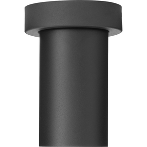 3" Black Surface Mount Modern Adjustable Cylinder