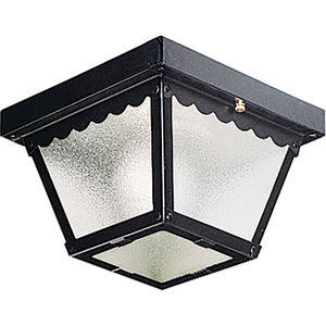 One-Light 7-1/2" Flush Mount for Indoor/Outdoor use