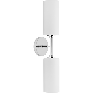 Cofield Collection Two-Light Polished Chrome Wall Bracket