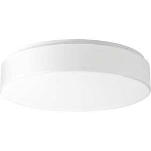 One-Light 17" LED Drum Flush Mount