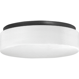 One-Light 11" LED Drum Flush Mount