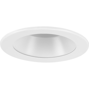 4" Satin White Recessed Open Trim for 4" Housing (P804N series)