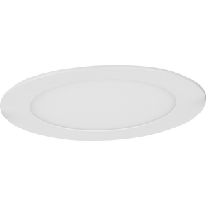 Everlume Collection 6 in. Satin White 5-CCT LED Low Profile Canless Recessed Downlight