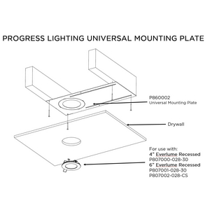 Everlume Collection Universal Mounting Plate Accessory | P860062 
