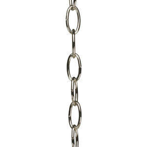 Accessory Chain - 10' of 9 Gauge Chain in Polished Nickel