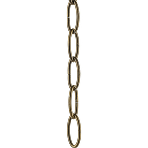 Accessory Chain - 48-inch of 9 Gauge Chain in Aged Bronze