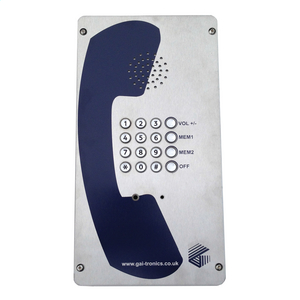Sentinel Help Point (SMART analogue), 16 button metal keypad, (faceplate only)