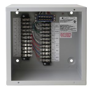 702A, Indoor wallmount enclosure for use with 701 series handset/speaker amplifiers and 751 series speaker amplifiers