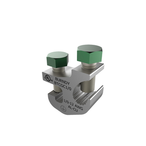 BTCGC1/0SS, Aluminum Ground Tray Clamp, #12 - 1/0