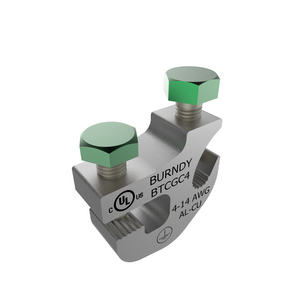 BTCGC4SS, Aluminum Ground Tray Clamp, #14-#4 AWG