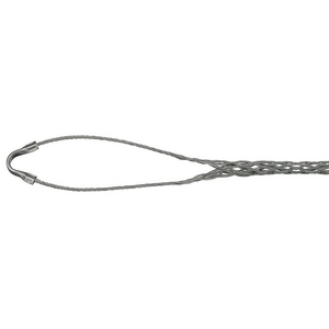 Wire Management, Hose Containment Grips, Single Eye Grip, 24" Mesh Length, Cable Dia: 0.38 in-0.69 in