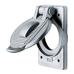 Wallplates and Boxes, Weatherproof Covers, 1- Gang, For 30A Power Interrupting, Standard Size, Cast Aluminum, New Style
