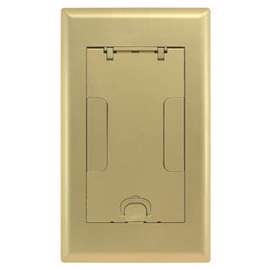 2-Gang AFB Series, Cover Assembly, Brass Powder Paint Finish