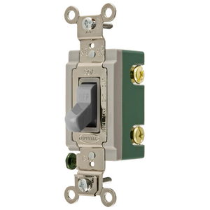 Extra Heavy Duty Industrial Grade, Toggle Switches, General Purpose AC, Double Pole, 30A 120/277V AC, Back and Side Wired