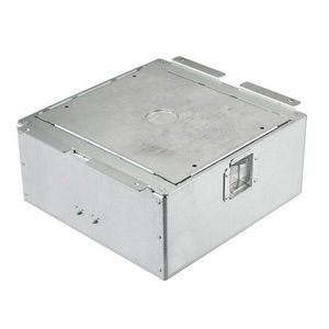 4-Gang AFB Series, 5.50" Deep Rectangular Box with Installation Cover, No Knockouts, Chicago Approved