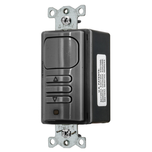 Switches and Lighting Control, V ACancySensors, Passive Infrared, Dimming Wall Switch, 1-Relay, 120/277VAC, Black