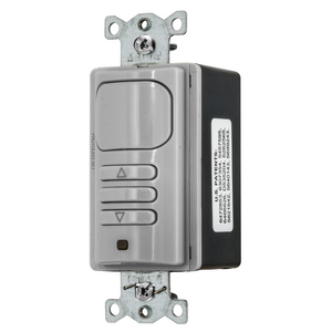 Switches and Lighting Control, V ACancySensors, Passive Infrared, Dimming Wall Switch, 1-Relay, 120/277VAC, Gray