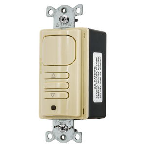 Switches and Lighting Control, OccupancySensors, Passive Infrared, Dimming Wall Switch, 1-Relay, 120/277VAC, Ivory