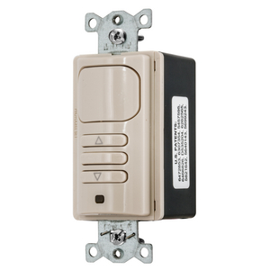 Switches and Lighting Control, V ACancySensors, Passive Infrared, Dimming Wall Switch, 1-Relay, 120/277VAC, Light Almond