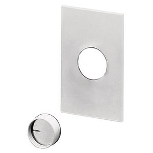 Dimmer Replacement Part, Rotary Dimmer Plate Kit, White