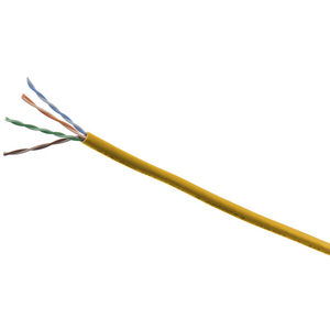 Copper Solutions, Cable, NEXTPOWER, Category 5e, 22 AWG, Reel in Box, UTP, Plenum, Yellow