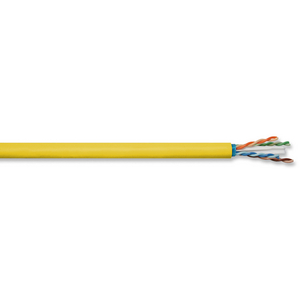 Cable, NEXTSPEED, Category 6A, Discontinuous Shield, 23 AWG, SpoolUTP, Plenum, Yellow