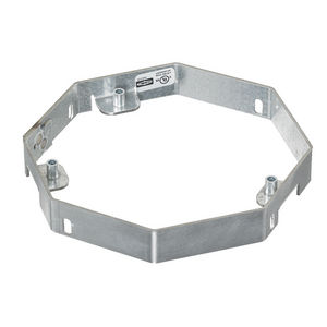 6-Gang CFB Series Box for Round Covers, 1/4"- 1/6" Stackable Rings, Post Pour Installation