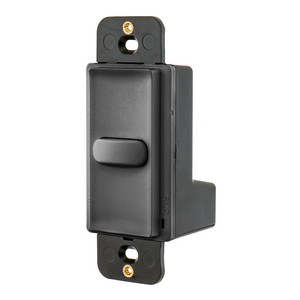 LCP, Low Voltage Switch/Dimming, 1Button, Black