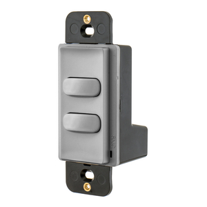 LCP, Low Voltage Switch/Dimming, 2Button, Gray