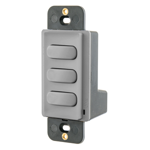 LCP, Low Voltage Switch/Dimming, 3Button, Gray