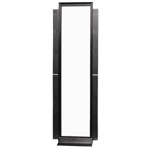 Relay Rack, 7' X 3.25" Channel With Hinged Covers, Black