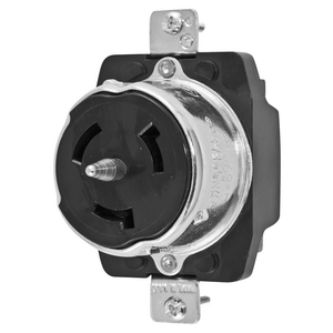50A 480V AC Male Plug Industrial 2-Pole Hubbell CS8465CTwist-Lock® 