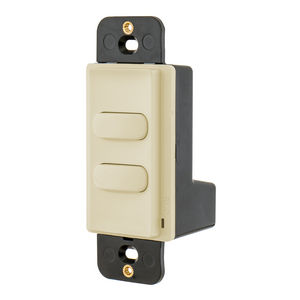 Switches and Lighting Control, Decorator Switch, Double Pole, Momentary Contact, 100mA 30V DC, Ivory