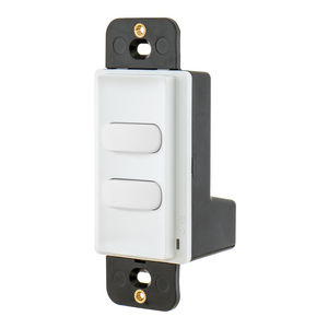 Switches and Lighting Control, Decorator Switch, Double Pole, Momentary Contact, 100mA 30V DC, White