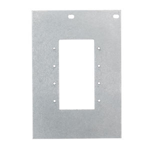 8/10-Gang Series, Mounting Plate, 2-Gang, Opening Accommodates (4) Extron® MAAP Modules