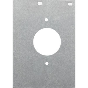 8/10-Gang Series, Mounting Plate, 2-Gang, (1) Simplex 1.40" Diameter Opening