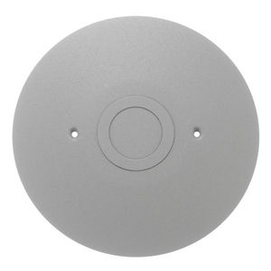 Low Voltage Large Capacity Flush Furniture Feed Series, Cover/Flange, 1-1/4"/2" KO,  Gray Finish