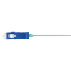 Fiber Optic Pigtail, SC Multi Mode, 10GbE, 3 Meter Length