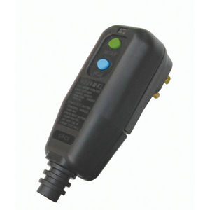 Power Protection Products, GFCI Plugs, Commercial, Auto Set, 15A 125V AC, 5-15R, Plug Only, 4-6 mA Trip Level, Black