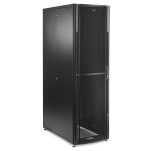 H3 Network Cabinet, 47RU Height, 48"Deep, Lockable Covers, Casters and Leveling Feet