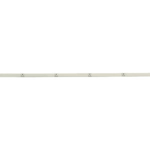 Metal PlugTrak, 15A 1 Circuit, 4 Receptacle, 6' Length, Ivory