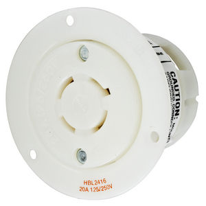 Hubbell HBL2413 Insulgrip Twist-lock Connector Body Female NEMA L14-20r 20a for sale online 